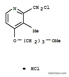 Molecular Structure of 153259-31-5 (2-Chloromethyl-3-methyl-4-(3-methoxypropoxy)pyridine hydrochloride)
