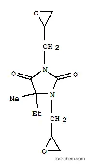 Molecular Structure of 15336-82-0 (5-ethyl-5-methyl-1,3-bis(oxiranylmethyl)imidazolidine-2,4-dione)