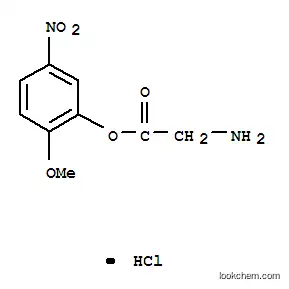 Molecular Structure of 153562-56-2 (2-methoxy-5-nitrophenyl glycinate)