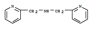 Molecular Structure of 1539-42-0 (2-Pyridinemethanamine,N-(2-pyridinylmethyl)-)