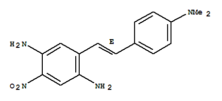 2-[2-[4-(dimethylamino)phenyl]ethenyl]-5-nitrobenzene-1,4-diamine