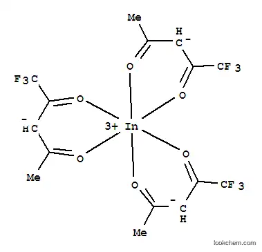 Molecular Structure of 15453-87-9 (INDIUM TRIFLUOROACETYLACETONATE)