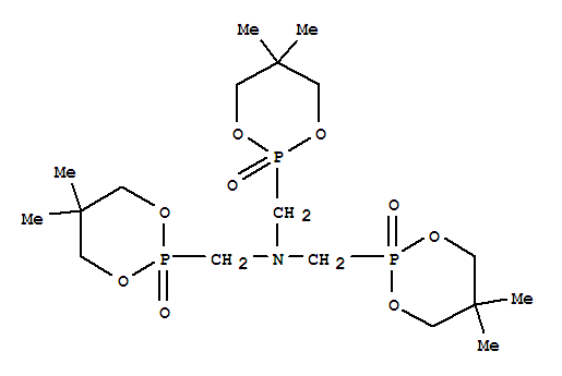 5,5,5鈥 5鈥 5鈥测€ 5鈥测€ Hexamethyltris(1,2,3-Dioxaphosphorinanemethan)-Amin 2,2鈥 2鈥测€ Trioxid