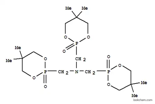 Molecular Structure of 154704-76-4 (5,5,5′,5′,5′′,5′′-Hexamethyltris(1,2,3-Dioxaphosphorinanemethan)-Amin 2,2′,2′′-Trioxid)