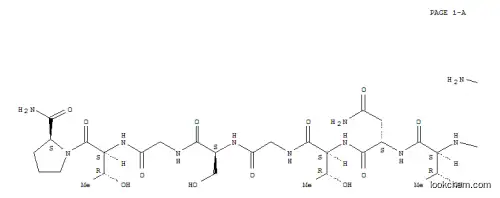Molecular Structure of 155069-90-2 (CALCITONIN (8-32) (SALMON I))
