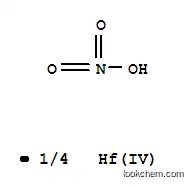 Molecular Structure of 15509-05-4 (hafnium tetranitrate)