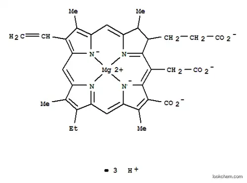 Molecular Structure of 15611-43-5 (MAGNESIUM CHLOROPHYLLIN, 13-98%)
