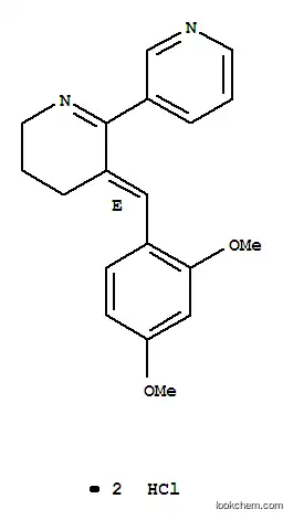 Molecular Structure of 156223-05-1 (3-(2,4-dimethoxybenzylidene)anabaseine)