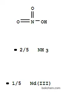 Molecular Structure of 15653-40-4 (diammonium neodymium pentanitrate)