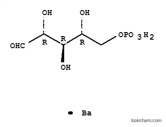 Molecular Structure of 15673-79-7 (RIBOSE-5-PHOSPHATE BARIUM SALT)
