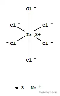 Molecular Structure of 15702-05-3 (SODIUM HEXACHLOROIRIDATE(III))