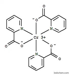 Molecular Structure of 15713-60-7 (Chromium picolinate)