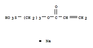 Sodium 3-sulphonatopropyl acrylate