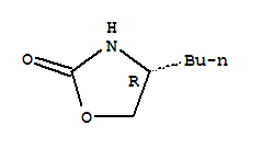 Molecular Structure of 158249-50-4 (2-Oxazolidinone,4-butyl-, (4R)-)