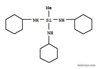 Molecular Structure of 15901-40-3 (TRIS(CYCLOHEXYLAMINO)METHYLSILANE)