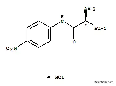 Molecular Structure of 16010-98-3 (L-LEUCINE P-NITROANILIDE HYDROCHLORIDE)