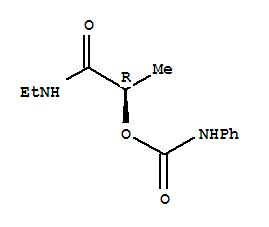 Propanamide,N-ethyl-2-[[(phenylamino)carbonyl]oxy]-, (2R)-