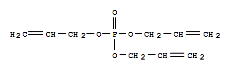 Molecular Structure of 1623-19-4 (Phosphoric acid,tri-2-propen-1-yl ester)