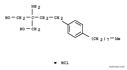 Molecular Structure of 162359-56-0 (Fingolimod hydrochloride)