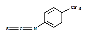 Molecular Structure of 1645-65-4 (Benzene,1-isothiocyanato-4-(trifluoromethyl)-)