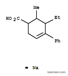 Molecular Structure of 16550-39-3 (Ethyl-6-methyl-4-phenyl-3-cyclohexene-1-carboxylic acid sodium salt, 5-:(Carboxylic acid sodium salt))