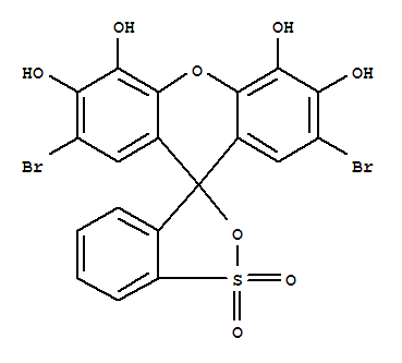 2',7'-DibroMo-3',4',5',6'-tetrahydroxyspiro[benzo[c][1,2]oxathiole-3,9'-xanthene] 1,1-dioxide