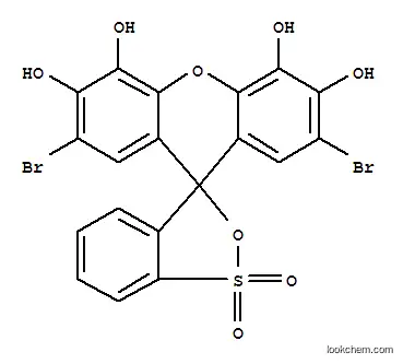 Molecular Structure of 16574-43-9 (Bromopyrogallol Red)