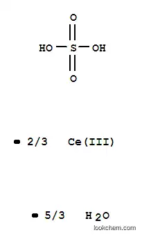 Molecular Structure of 16648-30-9 (CERIUM(III) SULFATE PENTAHYDRATE)