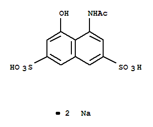 disodium 4-(acetylamino)-5-hydroxynaphthalene-2,7-disulphonate