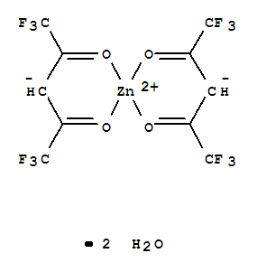 Zinc,bis(1,1,1,5,5,5-hexafluoro-2,4-pentanedionato-kO,kO')-, dihydrate, (T-4)- (9CI)