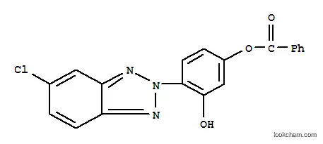 Molecular Structure of 169198-72-5 (2-(2'-Hydroxy-4'-benzoyloxyphenyl)-5-chlorobenzotriazole)
