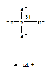 Molecular Structure of 16949-15-8 (Borate(1-),tetrahydro-, lithium (1:1))