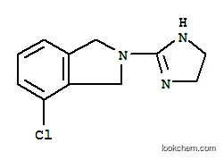 Molecular Structure of 170034-96-5 (4-CHLORO-2-(IMIDAZOLIN-2-YL)ISOINDOLINE HYDROCHLORIDE)