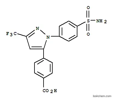 4-(1-(4-(Aminosulfonyl)phenyl)-3-(trifluoromethyl)-1H-pyrazol-5-yl)benzoic acid