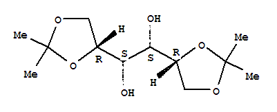 Molecular Structure of 1707-77-3 (D-Mannitol,1,2:5,6-bis-O-(1-methylethylidene)-)