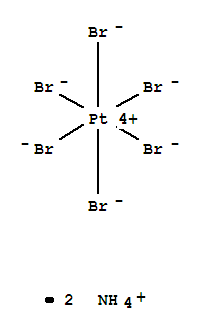 Platinate(2-),hexabromo-, ammonium (1:2), (OC-6-11)-(17363-02-9)