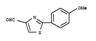 4-Thiazolecarboxaldehyde,2-(4-methoxyphenyl)-                                                                                                                                                           