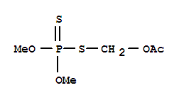 dimethoxyphosphinothioylsulfanylmethyl acetate