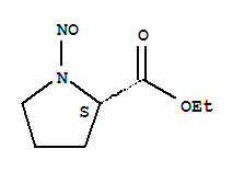 Molecular Structure of 17431-20-8 (L-Proline, 1-nitroso-,ethyl ester (9CI))