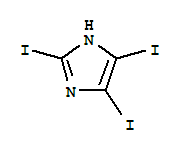 Molecular Structure of 1746-25-4 (1H-Imidazole,2,4,5-triiodo-)