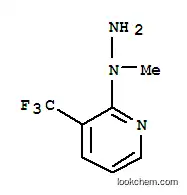 Molecular Structure of 175205-68-2 (N-[3-(TRIFLUOROMETHYL)PYRID-2-YL]-N-METHYLHYDRAZINE)