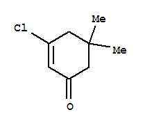 Molecular Structure of 17530-69-7 (2-Cyclohexen-1-one,3-chloro-5,5-dimethyl-)