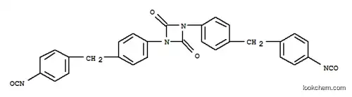 Molecular Structure of 17589-24-1 (2,4-dioxo-1,3-diazetidine-1,3-diylbis[p-phenylenemethylene-p-phenylene] diisocyanate)