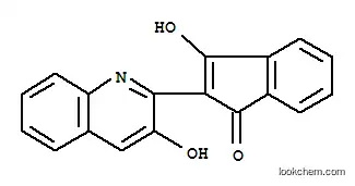Molecular Structure of 17772-51-9 (3-hydroxy-2-(3-hydroxy-2-quinolyl)-1H-inden-1-one)
