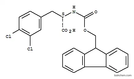 Molecular Structure of 177966-59-5 (FMOC-L-3,4-Dichlorophe)