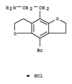 Benzo[1,2-b:4,5-b']difuran-4-ethanamine,8-bromo-2,3,6,7-tetrahydro-, hydrochloride (9CI)