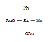 Molecular Structure of 17998-91-3 (Silanediol,1-methyl-1-phenyl-, 1,1-diacetate)