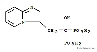Molecular Structure of 180064-38-4 (PHOSPHONIC ACID, (1-HYDROXY-2-IMIDAZO(1,2-A)PYRIDIN-3-YLETHYLIDENE)BIS-)