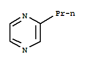 Molecular Structure of 18138-03-9 (Pyrazine, 2-propyl-)