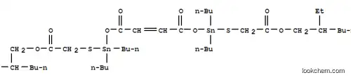 Molecular Structure of 18403-67-3 (bis(2-ethylhexyl) 4,4,11,11-tetrabutyl-6,9-dioxo-5,10-dioxa-3,12-dithia-4,11-distannatetradec-7-enedioate)